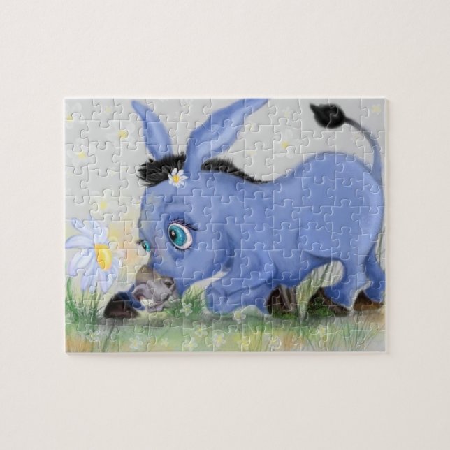 Donkey und Daisy Puzzle (Horizontal)