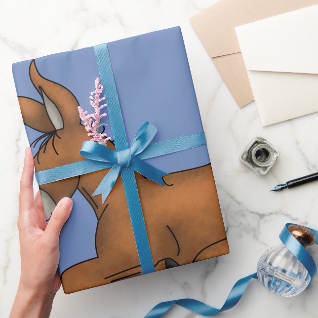 Donkey Wrapping Paper Geschenkpapier (Von Creator hochgeladen)