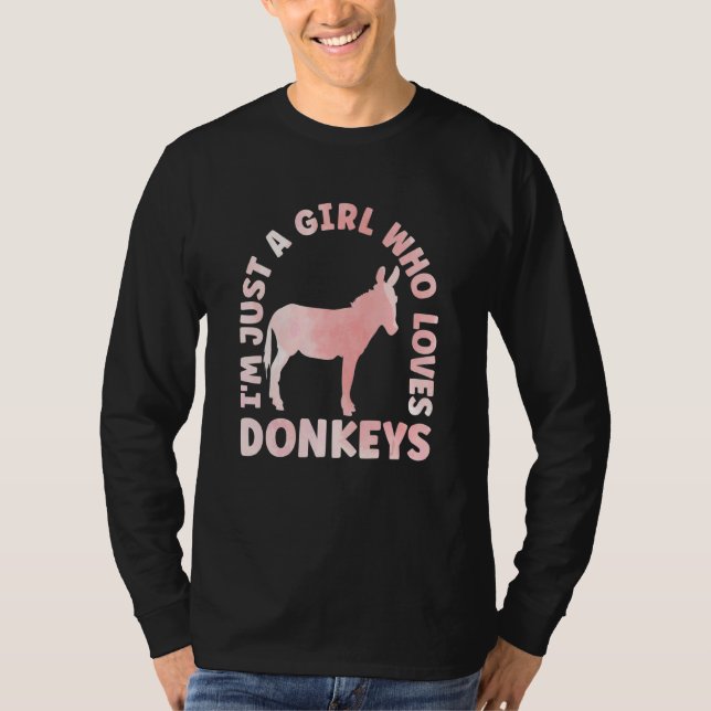 Donkeys Apparel for Donkey Lover Accessories for G T-Shirt (Vorderseite)