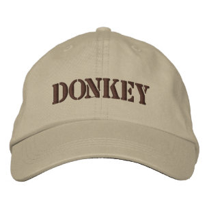 DONKEYS BESTICKTE BASEBALLKAPPE