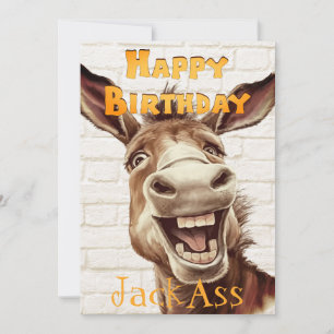 Donkey's Funny Birthday Feiertagskarte