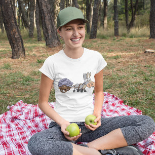 Donkies ziehen einen T - Shirt