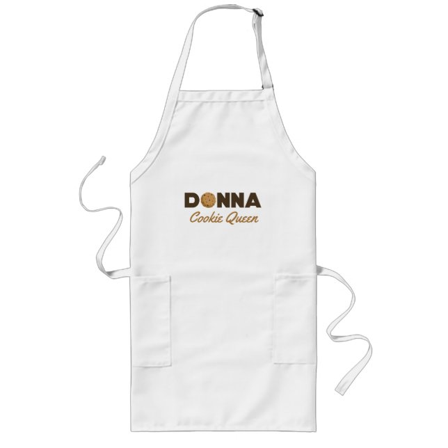 Donna cookie Queen Lange Schürze (Vorne)