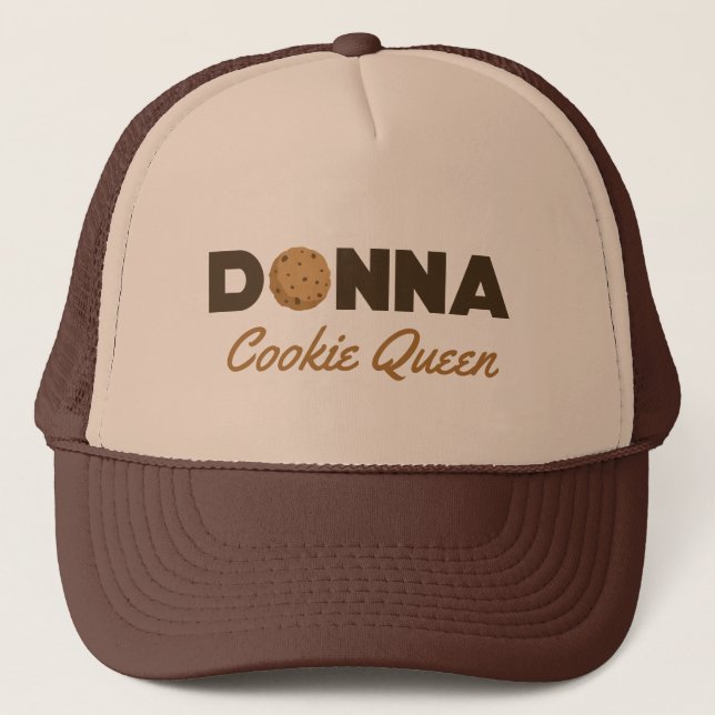 Donna cookie Queen Trucker Hat Truckerkappe (Vorderseite)