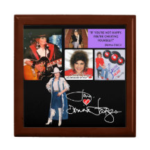 Donna Fargo Wooden Keepake Box