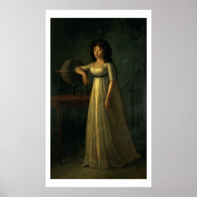 Donna Joaquina Tellez-Giron, Tochter des Herzog Poster (Vorne)