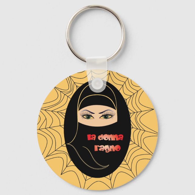 Donna ragno Schlüsselger Schlüsselanhänger (Vorderseite)