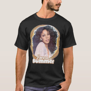 Donna Summer Retro Style Fan Design 4 T-Shirt