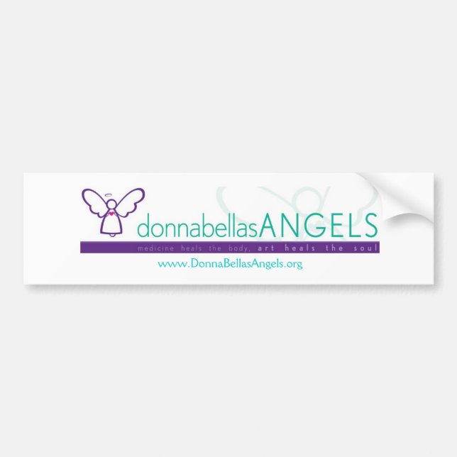DonnaBellas Angels Autoaufkleber (Vorne)