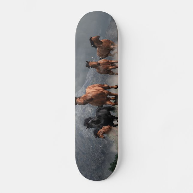 Donner auf den Ebenen Skateboard (Vorderseite)