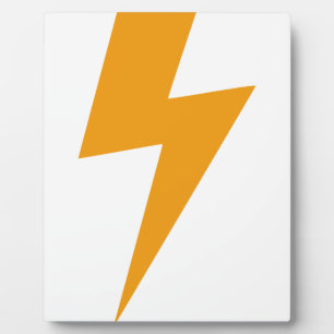 Donner Energie Gelbdruck Fotoplatte