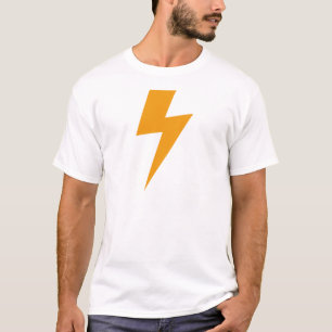 Donner Energie Gelbdruck T-Shirt