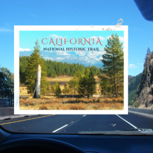 Donner Reed Campsite, Donner Lake, Kalifornien Postkarte