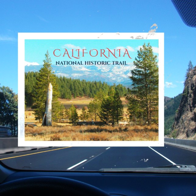 Donner Reed Campsite, Donner Lake, Kalifornien Postkarte (Von Creator hochgeladen)