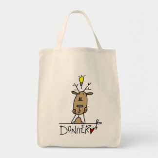 Donner Ren-WeihnachtsT - Shirts und -geschenke Tragetasche