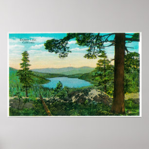 Donner See, Kalifornien von Ridge Poster