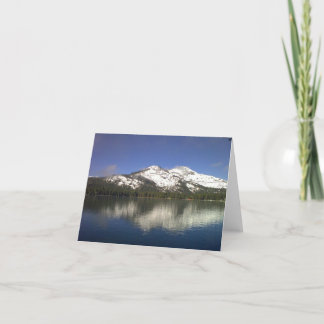 Donner See Notecard (freier Raum) Karte
