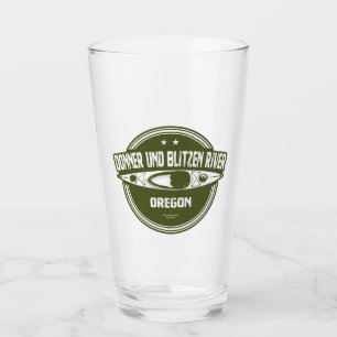 Donner und Blitzen Fluss Oregon Kayaking Glas