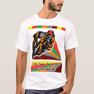 Donner und Staub: Retro Racing Vibes T-Shirt
