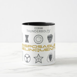 Donnerkeile* Wegwerf-Verbrecher Tasse