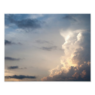 Donnerkleidung Wolken Himmel Sturmwolken Fotodruck
