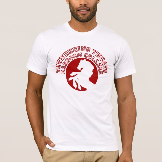 Donnernder Thoats Barsoom Uni-T - Shirt (Vorderseite)