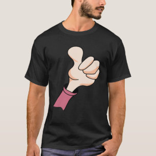 Donnerschlag Hand unterzeichnen Ja zustimmen gute T-Shirt
