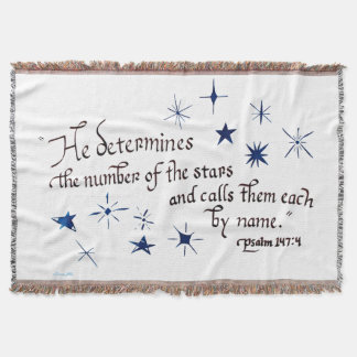 Donnerschlag mit Bibelverse Psalm 147 Stars Decke