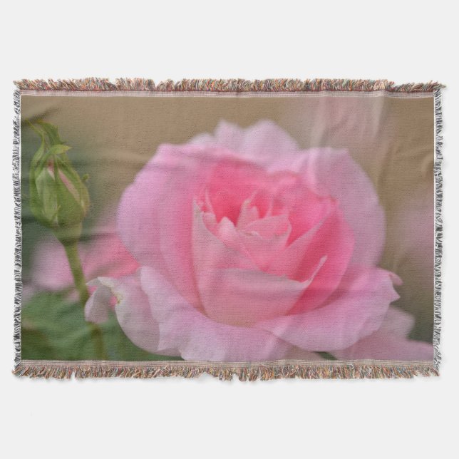 Donnerschlag/Rosa Rose Decke (Vorderseite)