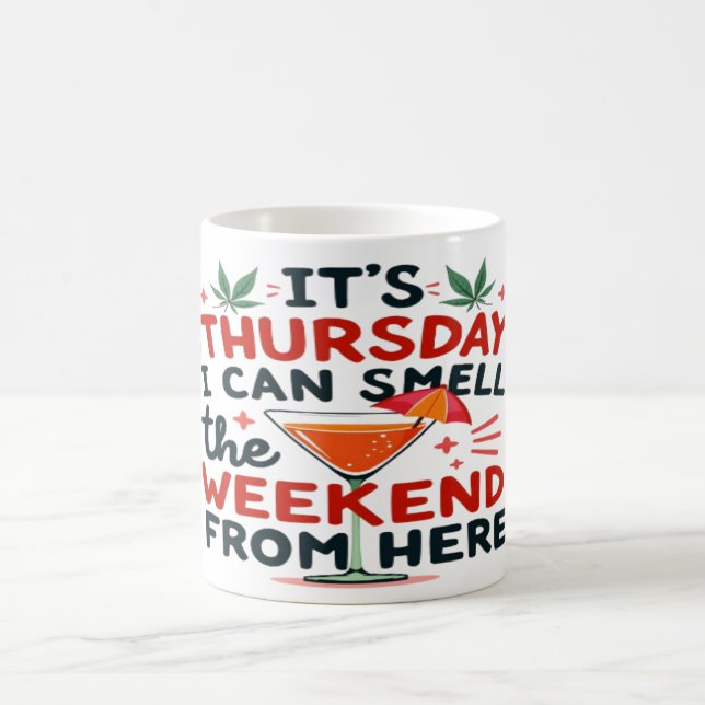 Donnerstag Kaffeetasse (Mittel)