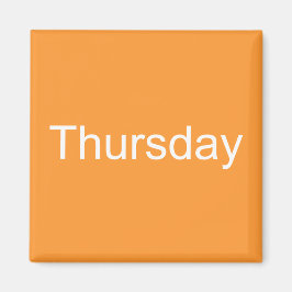 Donnerstag Magnet