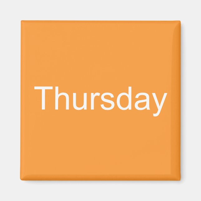 Donnerstag Magnet (Vorne)