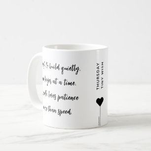 Donnerstag Motivierend Angebot Kaffeetasse