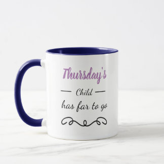 Donnerstags-KinderTasse Tasse