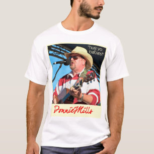 Donnie mahlt kundenspezifisches Shirt