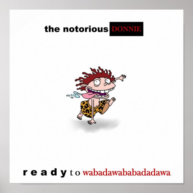 Donnie Thornberry Poster (Vorne)