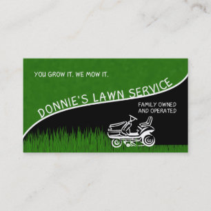 Donnies Rasen-Service Visitenkarte