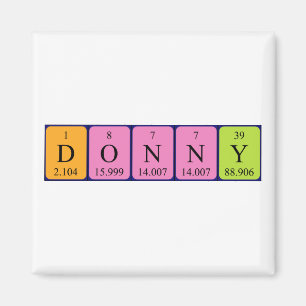 Donny Periodenmagnet Magnet