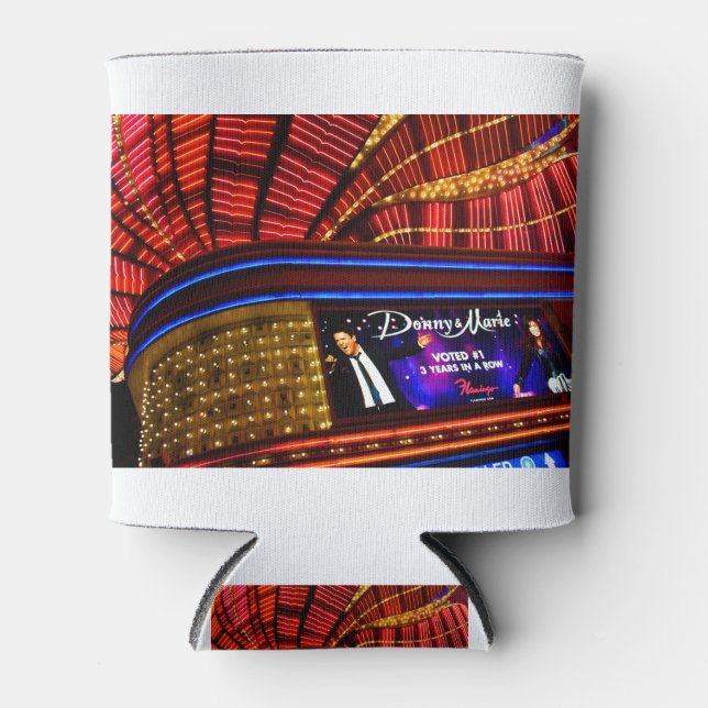 Donny und Marie Osmond Flamingo Hotel Las Vegas Dosenkühler (Vorderseite)