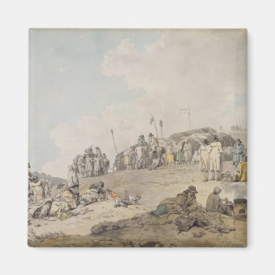 Donnybrook angemessen, 1782 (Stift, Tinte und w/c Magnet