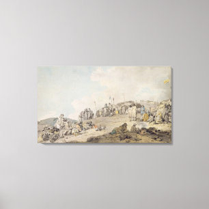 Donnybrook Fair, 1782 (Stift, Tinte und ohne Papie Leinwanddruck