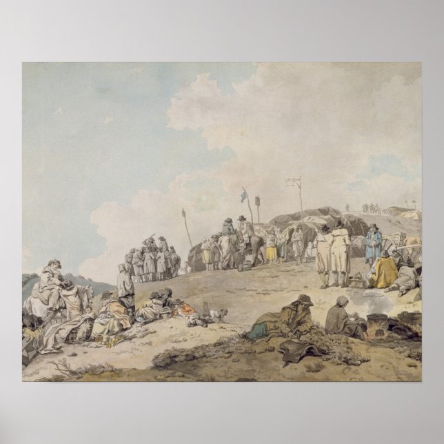 Donnybrook Fair, 1782 (Stift, Tinte und ohne Papie Poster (Vorne)