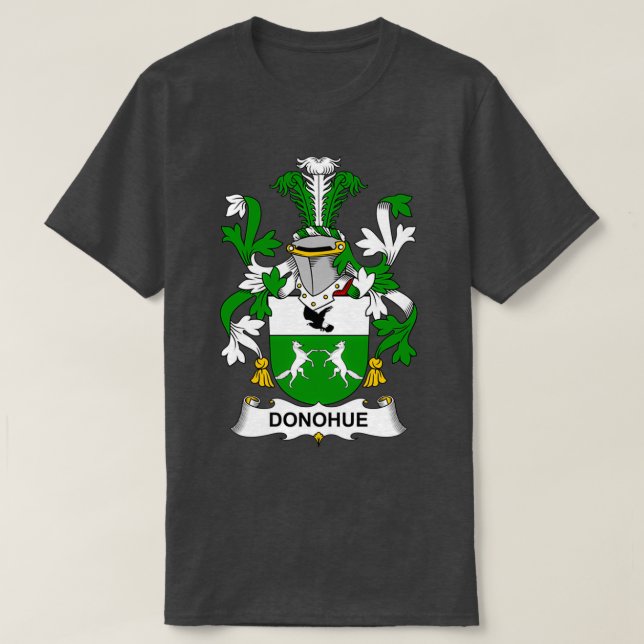 Donohue-Familienwappen T-Shirt (Design vorne)