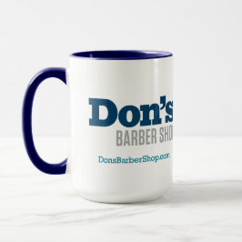 Don's Barber Shop - Blue Coffee Tasse
