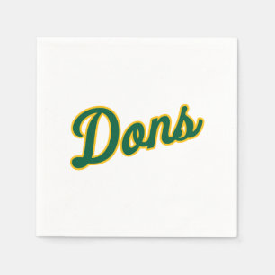 Dons Schriftlogo Serviette