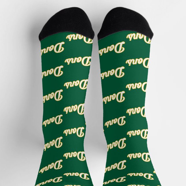 Dons Schriftzug-Logo Socken (Oben)