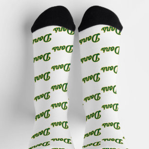 Dons Schriftzug-Logo Socken