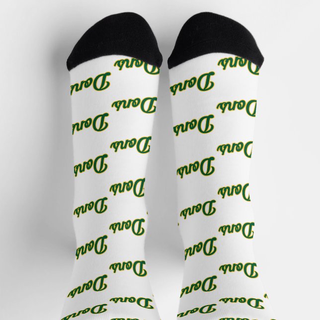 Dons Schriftzug-Logo Socken (Oben)