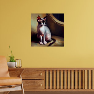 Donskoy Cat Poster