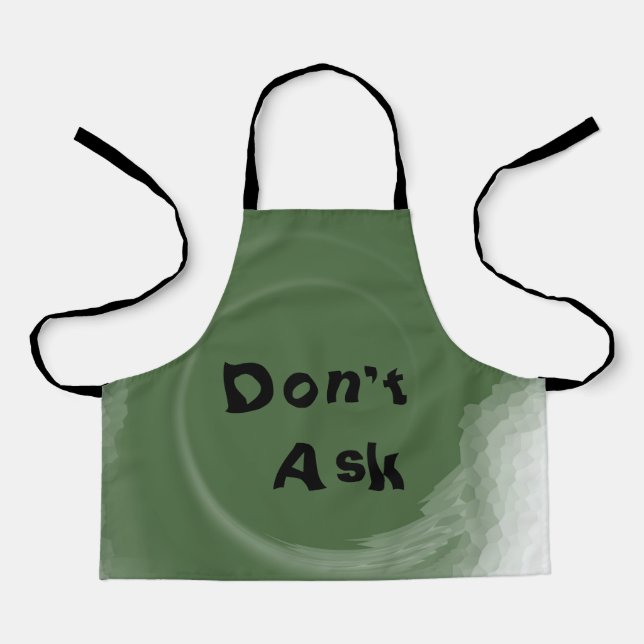 Don't Ask Schürze (Vorderseite)